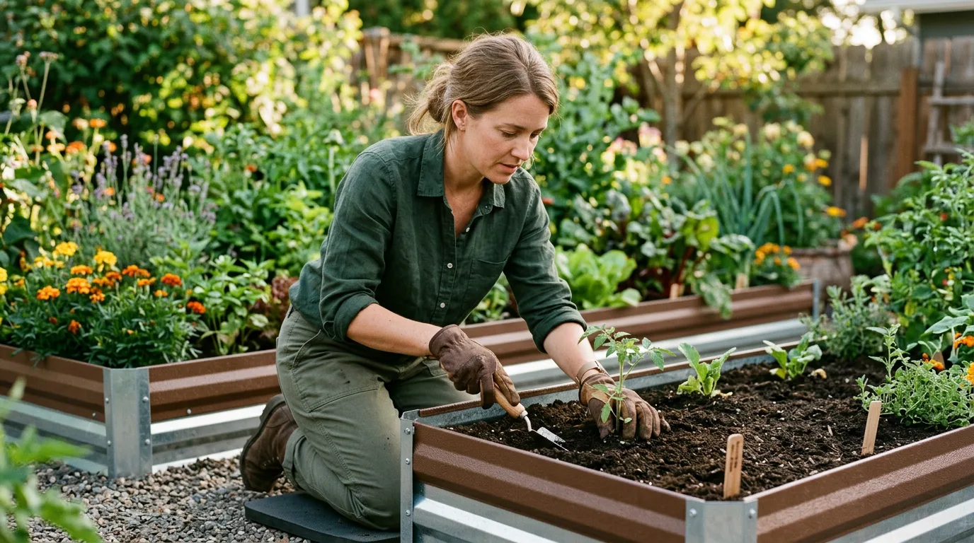 Теплица в саду